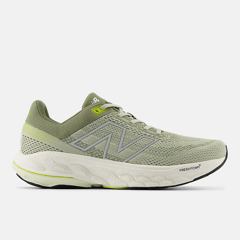 New Balance Fresh Foam X 860v14 Shoes Olivine with Silver Metallic and Dark Olivine